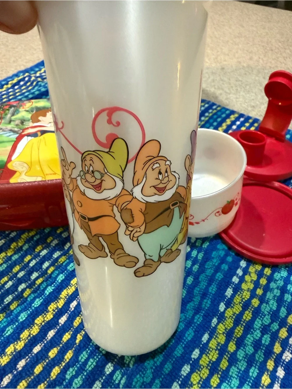 Tupperware Disney Snow White 3 Piece Lunch Set